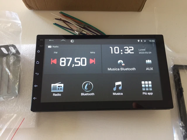 Android Autoradio Due Din A-GPS WIFI FM RDS