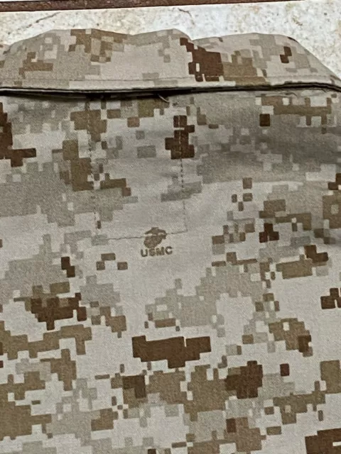 AMERICAN APPAREL USMC Marines Shirt Jacket Digital Camo Desert - Size M ...