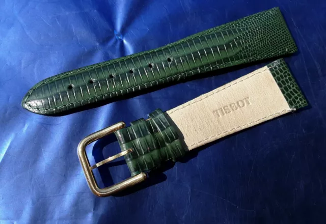 Cinturino di ricambio originale Tissot in vera pelle mm.21 per orologio TISSOT