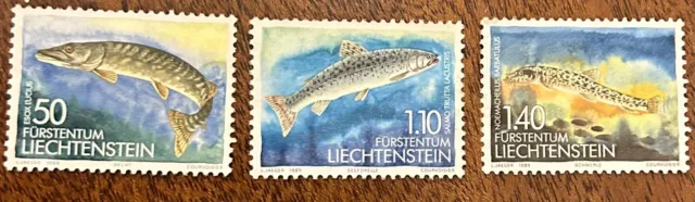 Liechtenstein: 1989.   Complete set of 3,  SC# 904-906. Lot# 09-041711