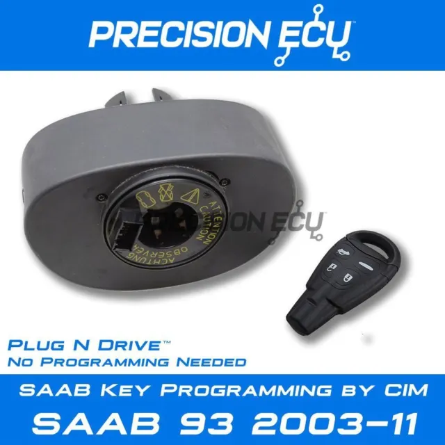 Saab 9-3, 9 Key Programming by CIM  2003-2011 /  One Key Included / Plug n' Play
