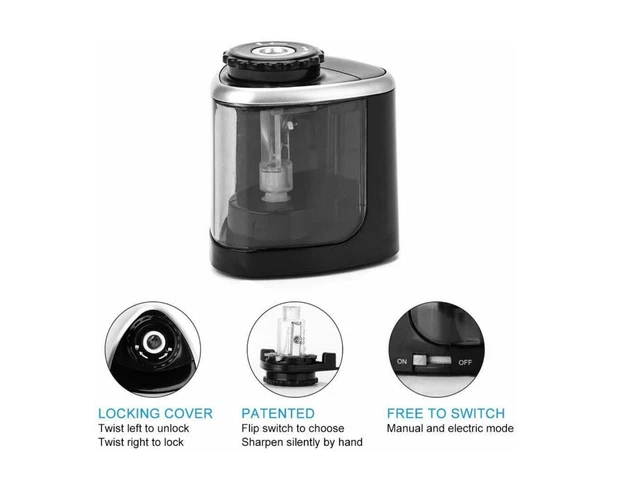 Wowpartspro Electric Pencil Sharpener