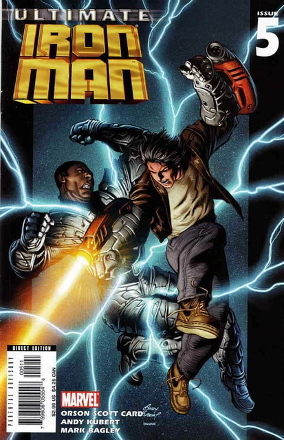 Ultimate Iron Man #5 VF; Marvel | Orson Scott Card - we combine shipping