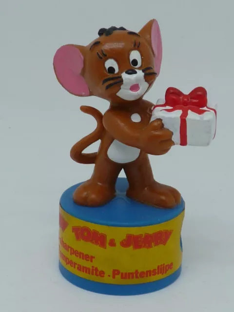 Ancienne Figurine Pvc De Tom Et Jerry Taille Crayon Bully