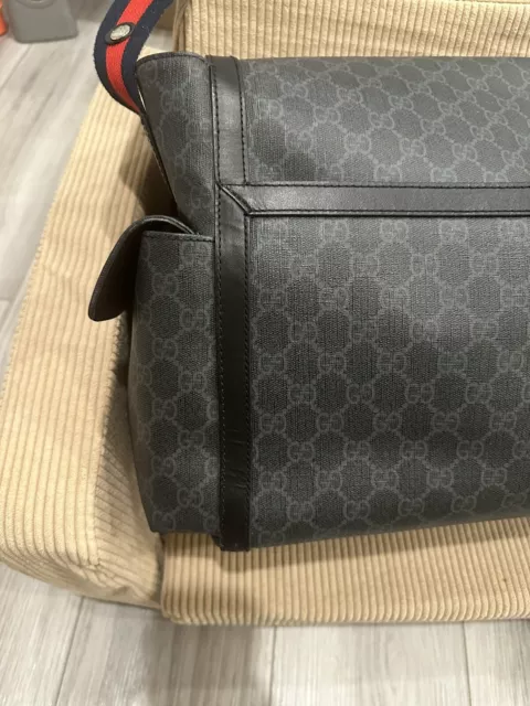 GUCCI GG SUPREME DIAPER BAG Without Changing Pad 3