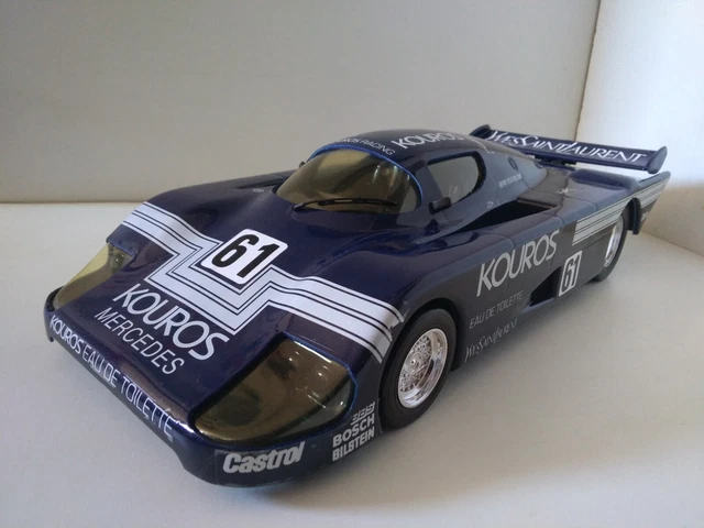 LA HOTTE MERCEDES Sauber C8 Kouros pub PLV Yves Saint Laurent N61