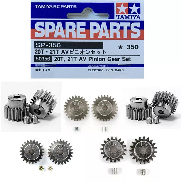 Tamiya AV Pinion Gear Set - 50354 50355 50356 50357 50477 RC Spare Parts Choose