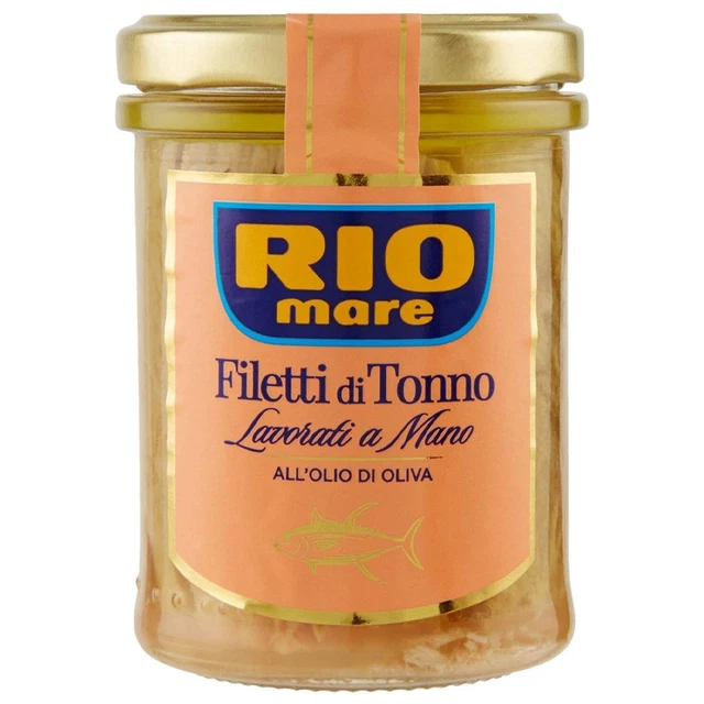Rio Mare Filetti Di Tonno Lavorati A Mano All'olio Di Oliva Gr.180