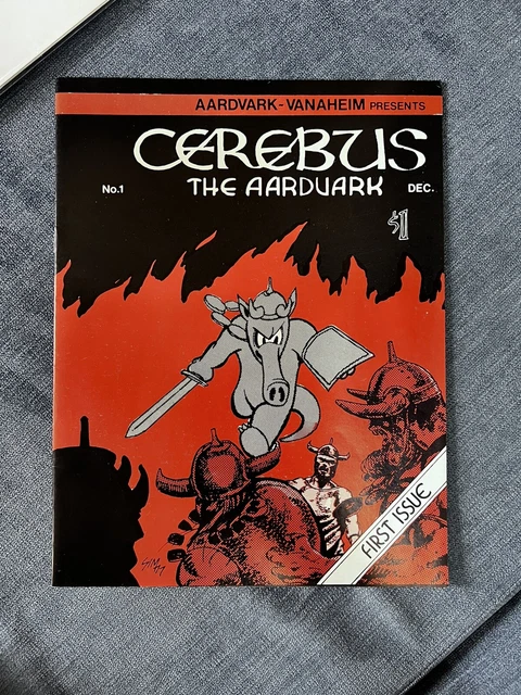 Cerebus The Aardvark 1 Very Fine Rare Counterfeit Copy! 1St Cerebus! 2