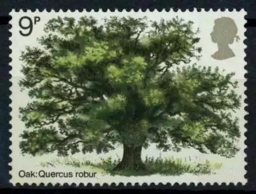 SG922 1973 9p Oak  Tree ~ Unmounted Mint