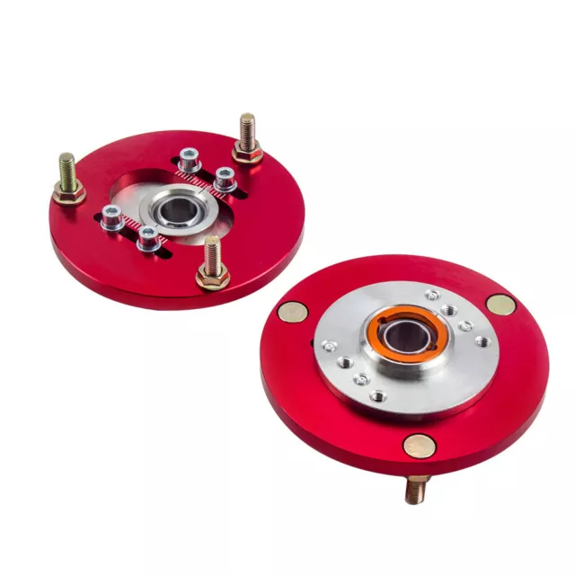 2 cuscinetti a cupola sport motoristici cuscinetti a molla anteriori per BMW E36 318 320 323 rosso ZJTDV