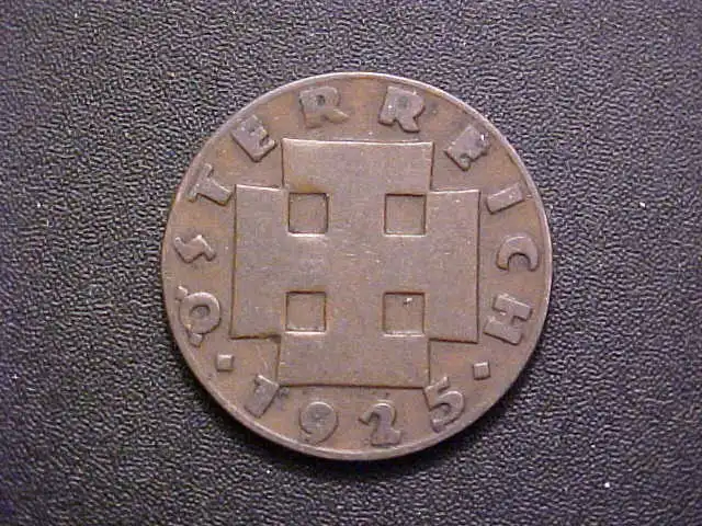 1925 Austria 2 Groschen KM# 2837 - Nice Circ Collector Coin! -d6983xux