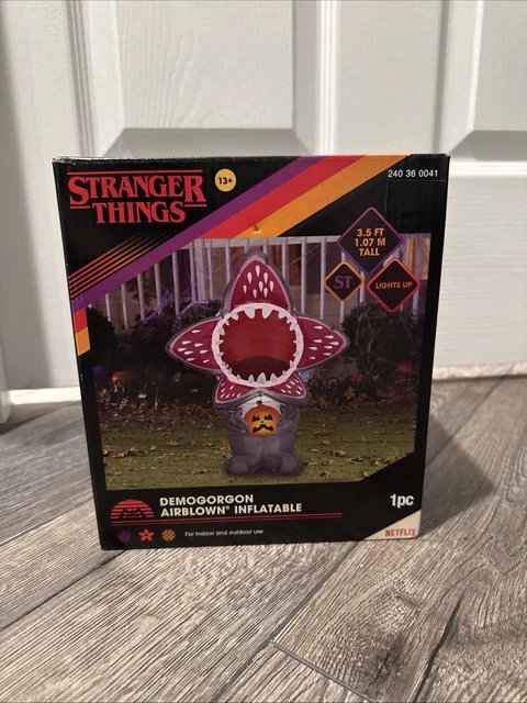 Stranger Things Inflatable STRANGER THINGS DEMOGORGON Airblown Halloween Inflatable 3.5FT Gemmy ...