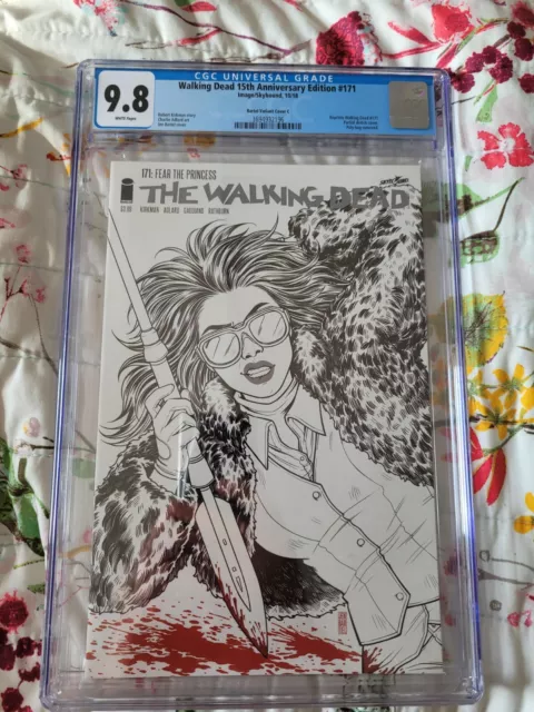 Skybound CGC 9.8 The Walking Dead 15th Anniversary Edition #171 Bartel Cover C