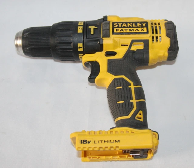 STANLEY FATMAX FMC628 18V Li ion Brushless Cordless Hammer Drill 27.99 PicClick UK