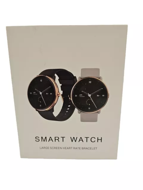 Reloj inteligente S61 pantalla grande pulsera ritmo cardíaco caja abierta