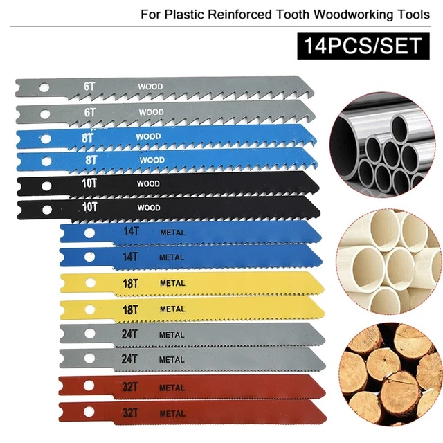 Nueva herramienta de corte herramienta eléctrica 14 ud. para plástico madera HCS metal