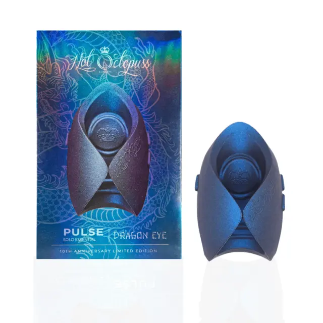 Pulse Solo Essential Dragon Eye Blue Stimolatore Vibrante per Pene Hot Octopuss