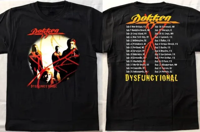 Dokken Dysfunctional Tour 1995 T-Shirt, Dokken Tour '95 T-Shirt