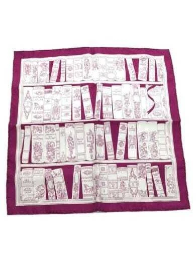 HERMES Scarf   Silk   PUP   Total Pattern   Ladies