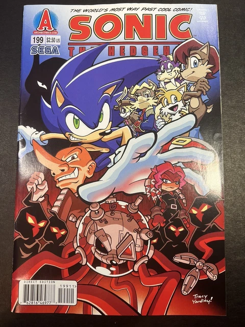 SONIC THE HEDGEHOG Comic #199 Sega Archie EUR 19,64 - PicClick FR