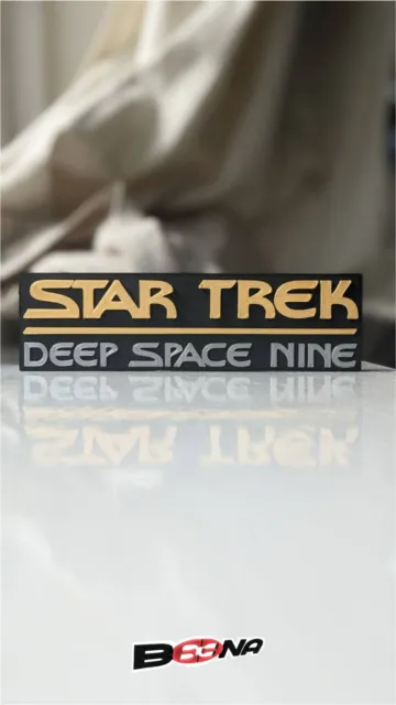 Star Trek DS9 Logo Display Sign