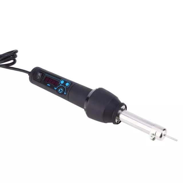 Digital Hot Air Gun Handheld Heat Gun Air Heater Blower With 8 Nozzle & Bracket♡