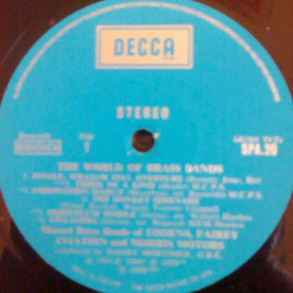 MASSED BRASS BANDS Of Fodens, Fairey Aviation & Morris Motors The