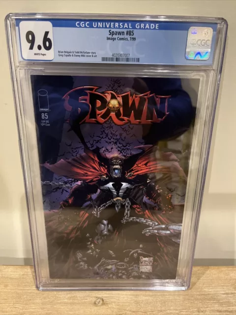 Spawn 85 CGC 9.6 Issue Dedicated To Mike Myers. 1999 Todd McFarlane Image Comics