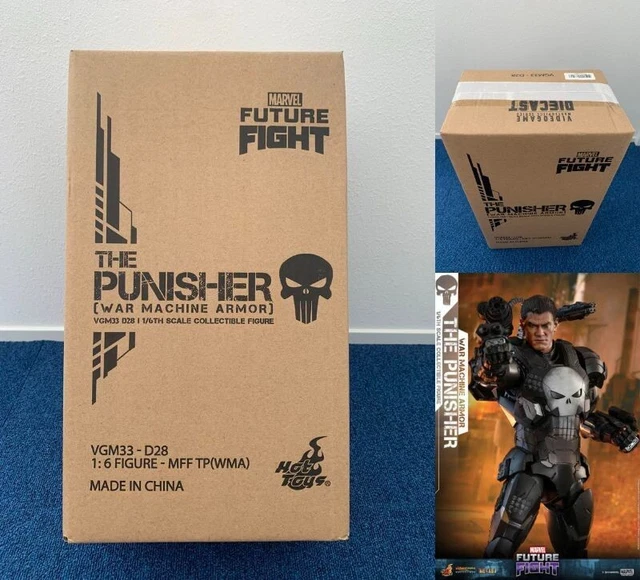 Hot Toys VGM33D28 Marvel Future Fight 1/6 The Punisher War Machine Armor New JP