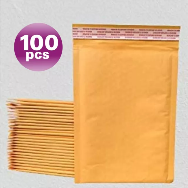 Polycyberusa® 100 #7  14.25 X 19  Kraft Bubble Mailers Padded Envelopes