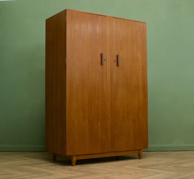 DELIVERY £90 Mid Century Teak Wardrobe