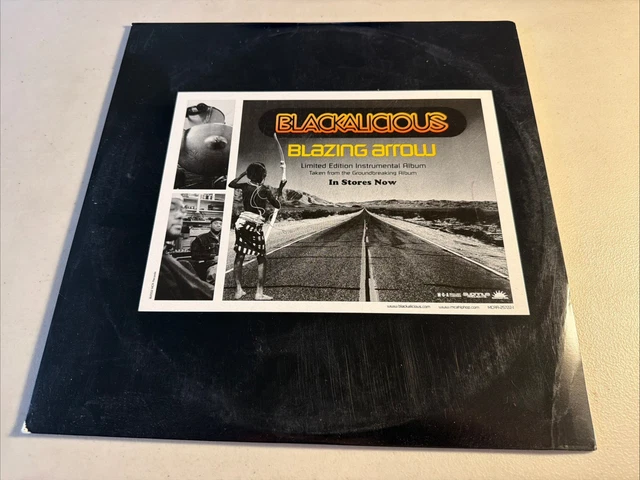 BLACKALICIOUS BLAZING ARROW Instrumental Album 2x Vinyl LP Record