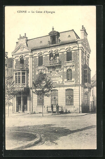 CPA Cosne, La Caisse d´Epargne