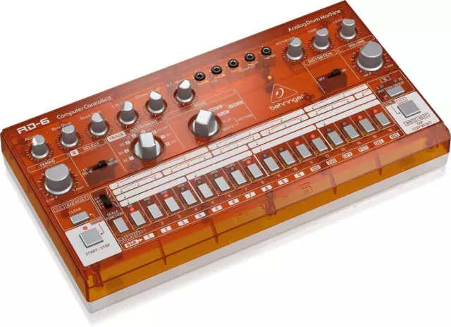 BEHRINGER Rythme Créateur RD-6-TG Analogiques Boîte à 16 Step Sequenceur Neuf 3