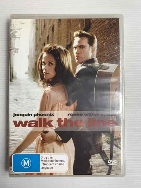 Walk The Line Joaquin Phoenix Reese Witherspoon DVD R4 CASH