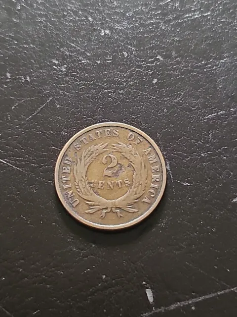 1869 2 Cent Shield  , United States of America KM94