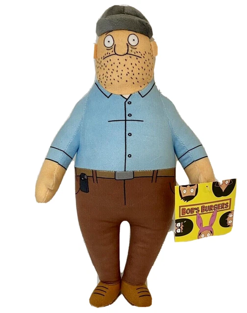 BOB’S BURGERS PLUSH Toy Uncle Teddy 14 inches tall. New with tag 34.99