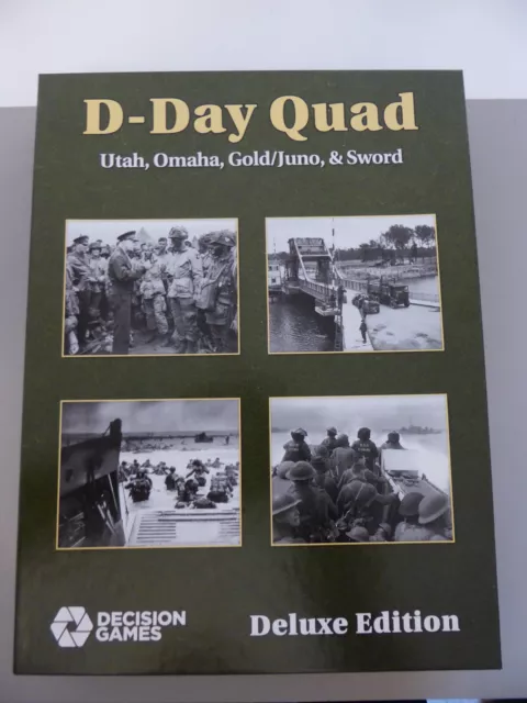 D-Day Quad - Deluxe Edition - Board Game