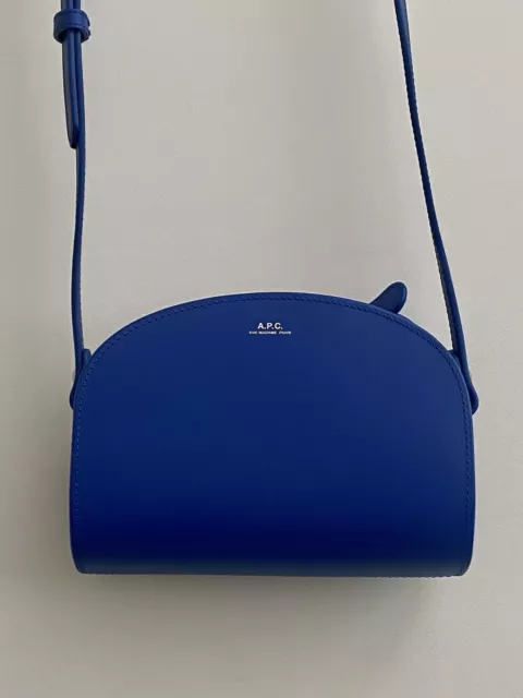 APC Mini Demi Lune Bag Blue