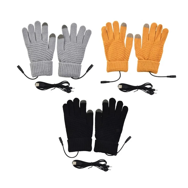 Restez au chaud dans le style avec mitaine électrique gants chauffants USB rech