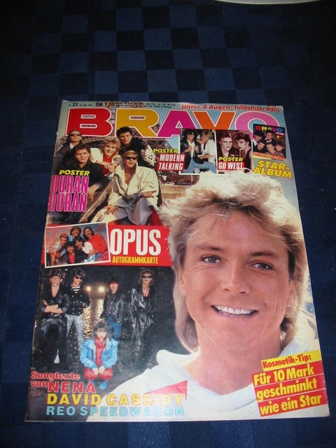 Bravo  Nummer 23 / 1985 , mit allen Postern,Autogrammkarte,Staralbum,Starschnitt