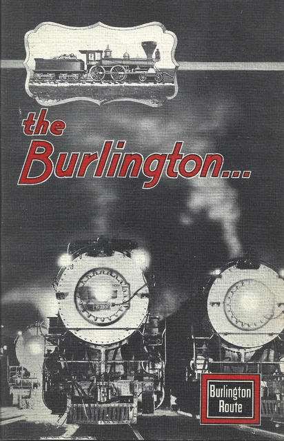 Souvenir Book The Burlington & Quincy Railroad 1933 Chicago Century Progress EXC