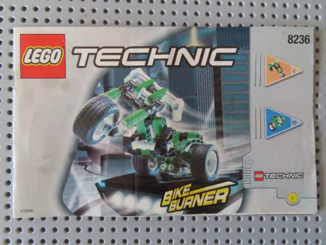 LEGO Technic 8236 Trike Bike Burner  kpl.  + Bauanleitung