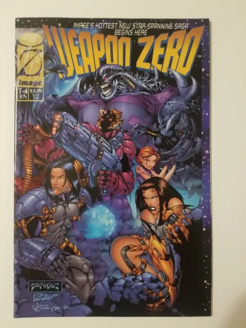 Weapon Zero #T-4 Image Comics 1995 HIGH GRADE