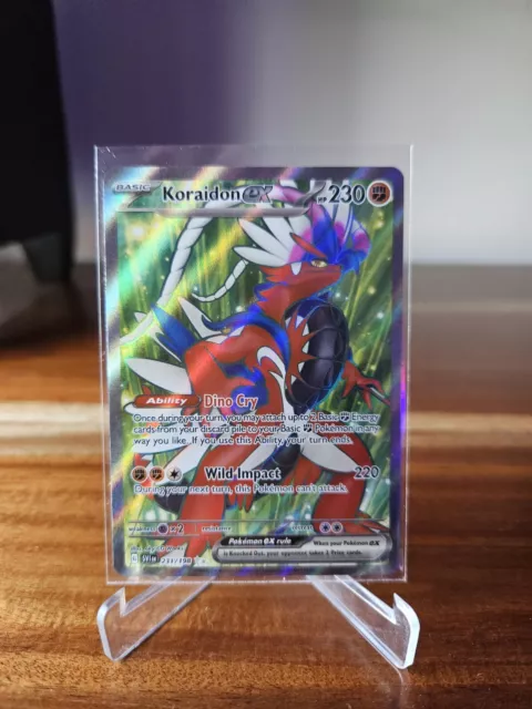 Pokemon Card Miraidon ex Koraidon ex 106/078 set UR Violet Scarlet Japanese