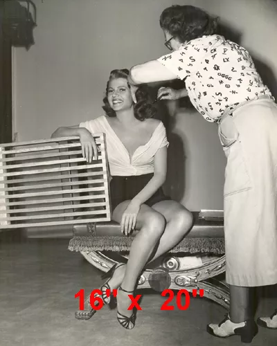 Rita Hayworth~Hair Salon~Spa~Photo~Decor~Stylist~Poster~16"x 20"