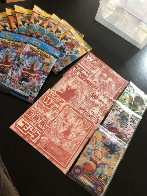 Super Dragon Ball Heroes Card set P promo booster pack unopened BANDAI JAPAN
