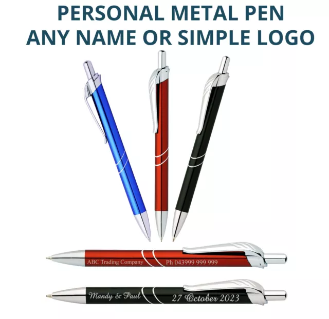 Custom Engraved Quality modern metal pen