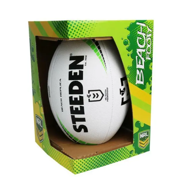 Official Premiership Beach Replica NRL Steeden Rugby League Football!